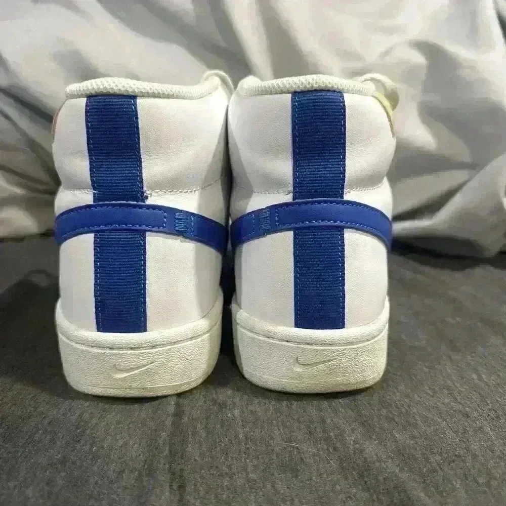 MENS Nike COURT ROYALE 2 MID Basketball Sneakers ‘White Game Royal’ Size 8 - Picture 5 of 7